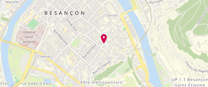 Plan de Loc' Case, 9 Rue Victor Hugo, 25000 Besançon