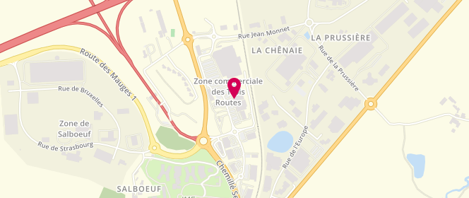 Plan de Cache-Cache/Bonobo/Patrice Bréal, parc d'Activités Des
Les 3 Routes, 49120 Chemillé-en-Anjou