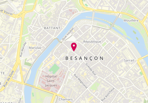 Plan de Darjeeling Besançon, 39 Grande Rue, 25000 Besançon