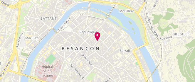 Plan de Bazaar, 12 Rue Morand, 25000 Besançon