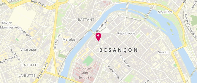 Plan de Cover, 6 Bis Rue Pasteur, 25000 Besançon