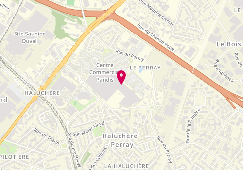 Plan de Mango, 14 Route de Paris Centre Commercial Paridis, 44300 Nantes