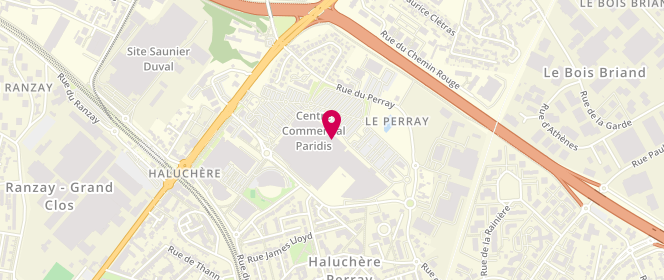 Plan de Devred, Cco Leclerc Paridis
10 Avenue de Paris, 44300 Nantes