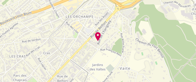 Plan de La Halle, Zone Aménagement de Chateaufarine
11 Rue Rene Char, 25000 Besançon