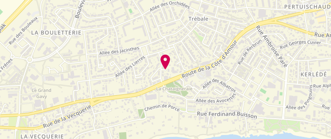 Plan de H&M Hennes & Mauritz, Allée des Bleuets, 44600 Saint-Nazaire