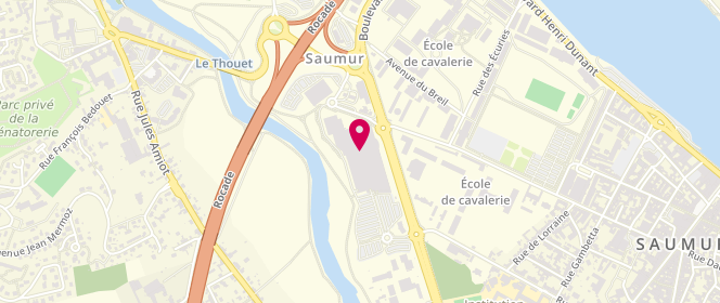 Plan de H et M, 51 Boulevard du Maréchal de Lattre de Tassigny, 49400 Saumur