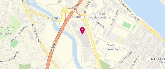 Plan de Celio, 51 Boulevard du Maréchal de Lattre de Tassigny, 49400 Saumur