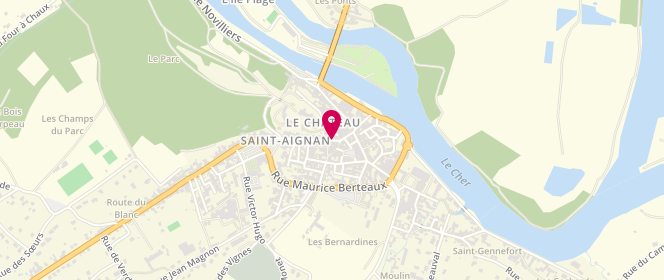 Plan de Angèle & Co, 33 Rue Constant Ragot, 41110 Saint-Aignan