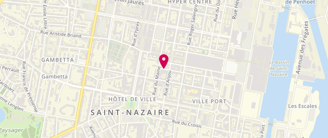 Plan de Les Mariees de l'Atlantique, 39 Rue des Caboteurs, 44600 Saint-Nazaire