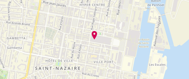 Plan de New Yorker, Centre Commercial Ruban Bleu
6 Rue François Marceau, 44600 Saint-Nazaire