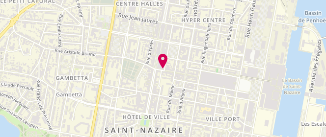 Plan de Assape, 28 Rue de la Paix, 44600 Saint-Nazaire