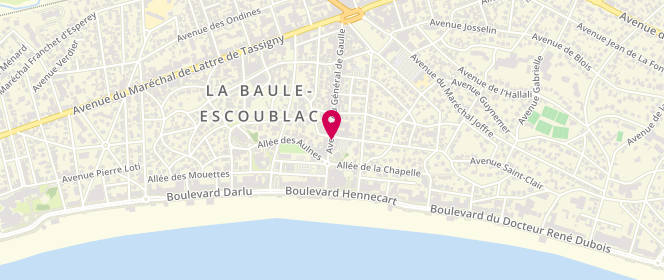 Plan de Week End A la Baule, 36 Avenue General de Gaulle, 44500 La Baule-Escoublac