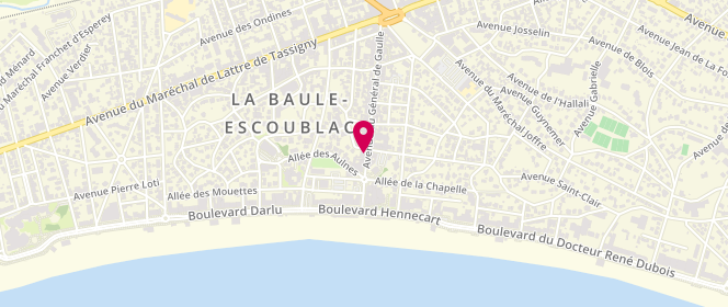 Plan de Week-End à la Baule, 43 avenue du Général de Gaulle 36, 44500 La Baule-Escoublac