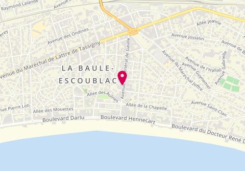 Plan de The Kooples, 53 avenue du Général de Gaulle, 44500 La Baule-Escoublac