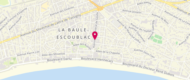 Plan de Ikks, 48 avenue du Général de Gaulle, 44500 La Baule-Escoublac
