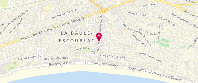 Plan de Jott, 58 avenue du Général de Gaulle, 44500 La Baule-Escoublac