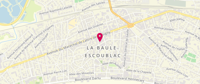 Plan de Maille M la Baule, 19 avenue des Ibis, 44500 La Baule-Escoublac