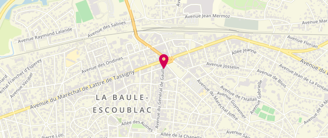 Plan de Egal A, 146 avenue du Général de Gaulle, 44500 La Baule-Escoublac