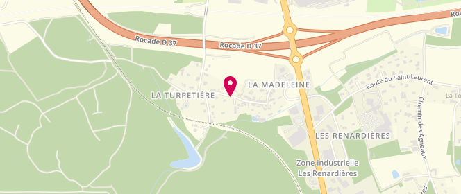 Plan de Okaidi, Retail Park Lieu-Dit la Petite Madelaine, 37170 Chambray-lès-Tours
