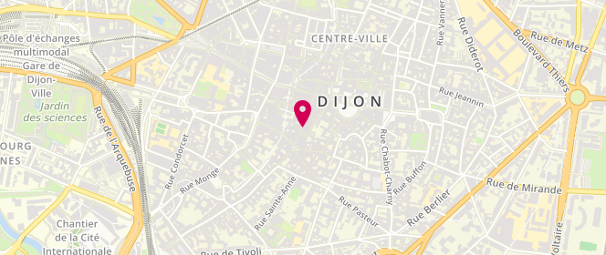 Plan de Darjeeling Dijon, 49-51 Rue du Bourg, 21000 Dijon