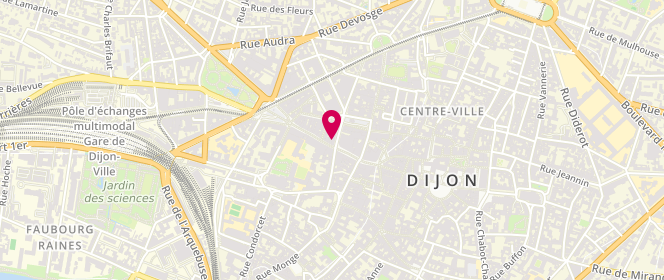 Plan de Devred, 31 Rue de la Liberté, 21000 Dijon