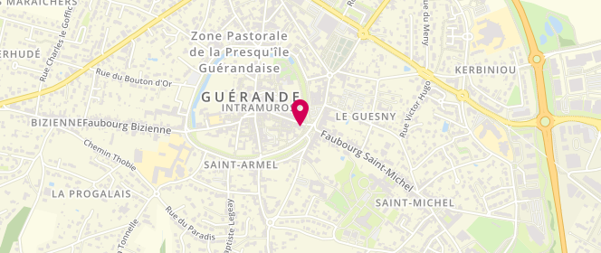 Plan de Acidulé, 38 Rue Saint-Michel, 44350 Guérande