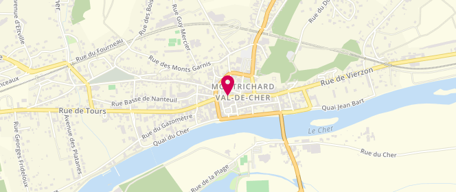 Plan de Q et Chemise, 15 Rue Nationale, 41400 Montrichard-Val-de-Cher