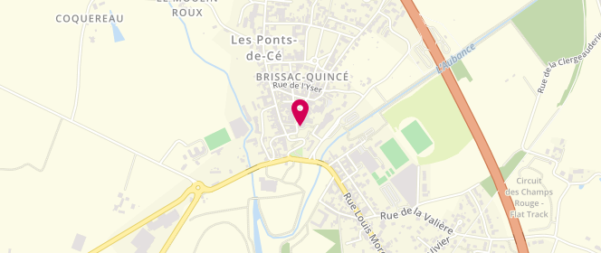 Plan de Les Jacquelines, 2 Bis place Georges Clemenceau, 49320 Brissac Loire Aubance