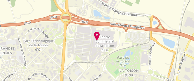 Plan de Le Temps des Cerises, Centre Commercial la Toison d'Or
Route de Langres, 21000 Dijon