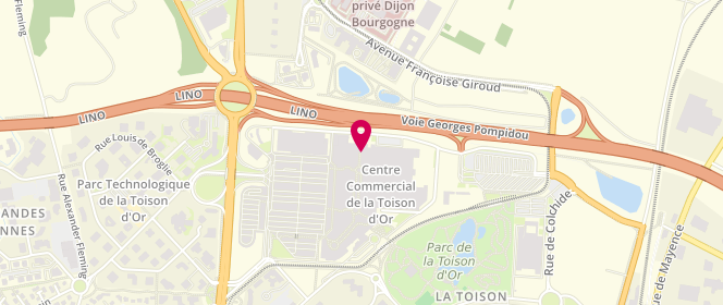 Plan de Zara, Tonnelle, la Toison d'Or
8 Place de La, 21000 Dijon