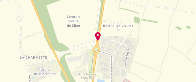 Plan de Aubade Paris, Route de Langres, 21000 Dijon