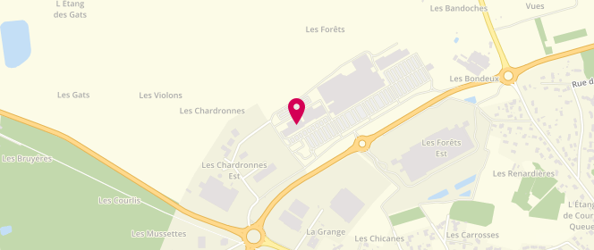 Plan de Orchestra, Centre Commercial Leclerc
Rue des Chardonnes, 41200 Romorantin-Lanthenay