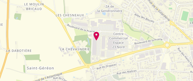 Plan de Aubert, Boulevard de la Prairie Parking Leclerc, 44150 Ancenis-Saint-Géréon