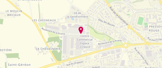 Plan de E.M.A, Boulevard de la Prairie, 44150 Ancenis-Saint-Géréon