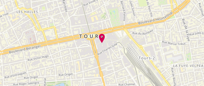 Plan de Levi's Store, 7 Rue de Bordeaux, 37000 Tours