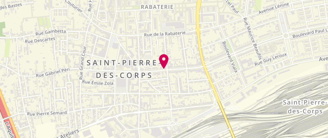 Plan de Undiz, Centre Commercial Les Atlantes, 37700 Saint-Pierre-des-Corps