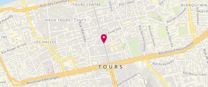 Plan de Jennyfer, 74 Rue Nationale, 37000 Tours
