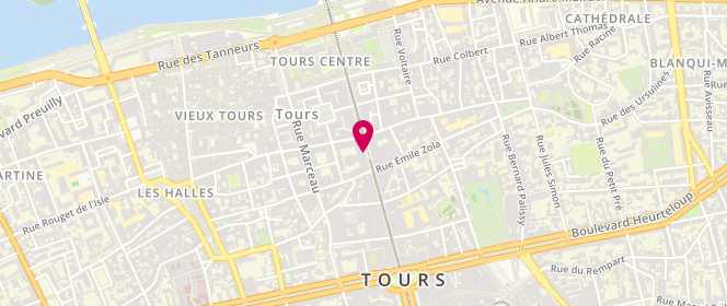 Plan de Springfield, 41 Rue Nationale, 37000 Tours