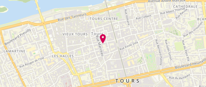 Plan de Zapa, 24 Rue des Halles, 37000 Tours