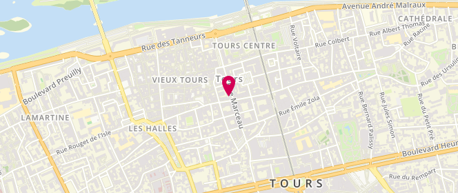 Plan de Gant, 8 Rue Marceau, 37000 Tours