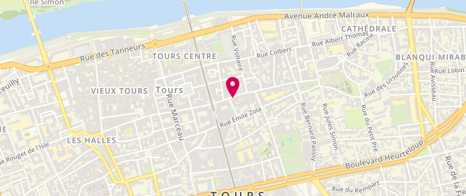 Plan de En aparté Par Anaîs, 31 Rue de la Scellerie, 37000 Tours