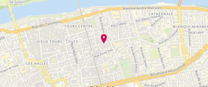 Plan de One Step, 41 Rue de la Scellerie, 37000 Tours