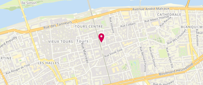 Plan de Caroll, 44 Rue Nationale, 37000 Tours