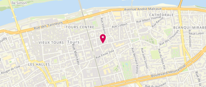 Plan de Charles, 28 Rue de la Scellerie, 37000 Tours