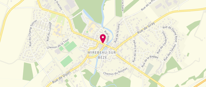 Plan de Et Si, 24 Grande Rue, 21310 Mirebeau-sur-Bèze