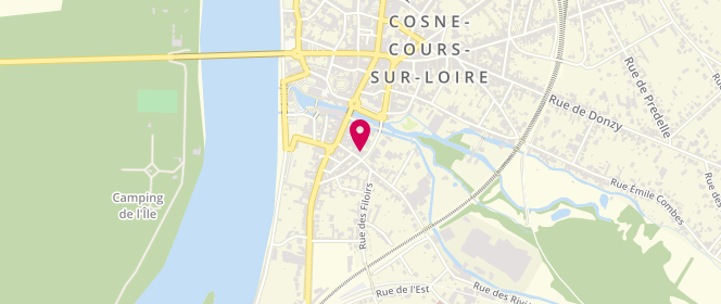 Plan de Go Marques, 8 place Georges Clemenceau, 58200 Cosne-Cours-sur-Loire