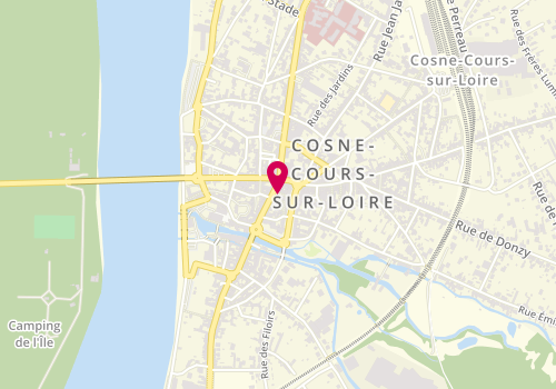 Plan de Empreinte, 4 Rue Anatole France, 58200 Cosne-Cours-sur-Loire