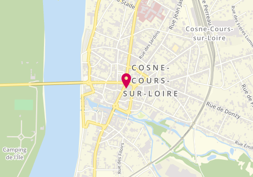 Plan de Cactus, 14 Rue Saint-Jacques, 58200 Cosne-Cours-sur-Loire
