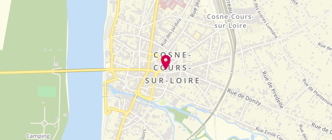 Plan de Divine Art'monie, 27 Rue du Commerce, 58200 Cosne-Cours-sur-Loire