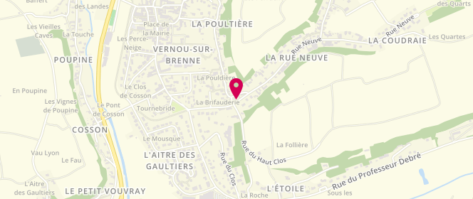 Plan de Zoco, Odc, Freestyle Energy, Fwf, 20 Bis Rue Neuve, 37210 Vernou-sur-Brenne